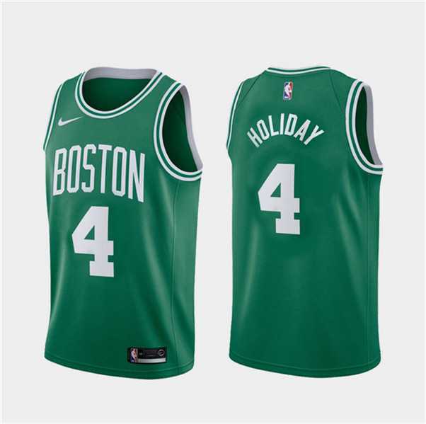 Men%27s Boston Celtics #4 Jrue Holiday Green 2023 Association Edition Stitched Basketball Jersey Dzhi